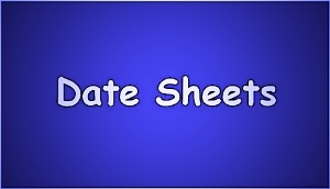 BISE Quetta Board Inter Class 11th/12th Date Sheet 2024 Quetta Board HSSC