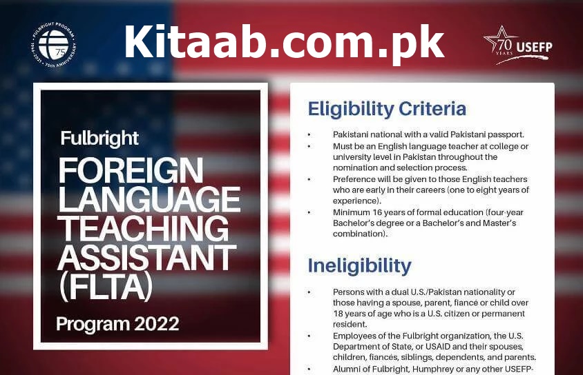 Fulbright Foreign Language Teaching Assistant FLTA program 2024 Online Apply Eligibility Criteria