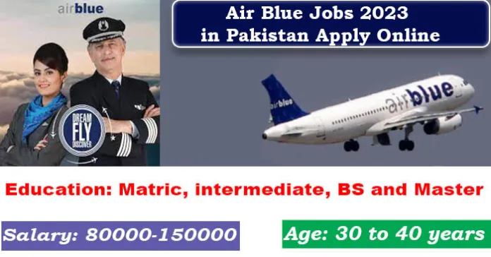 Air Blue Pakistan Jobs 2024 Online Application Form Last Date